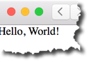 Hello, World!