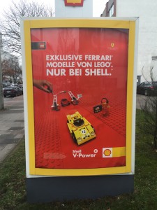 Shell Lego racing car