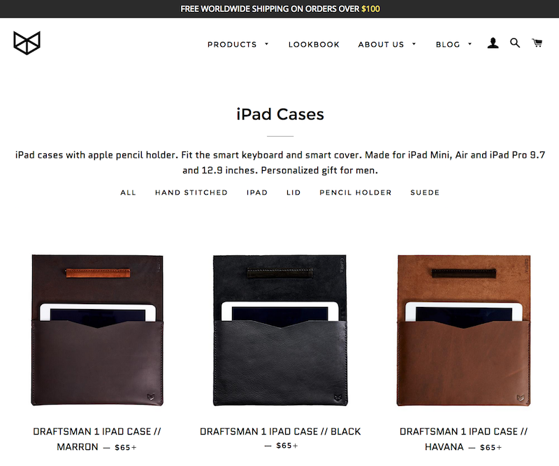 Capra Leather Homepage